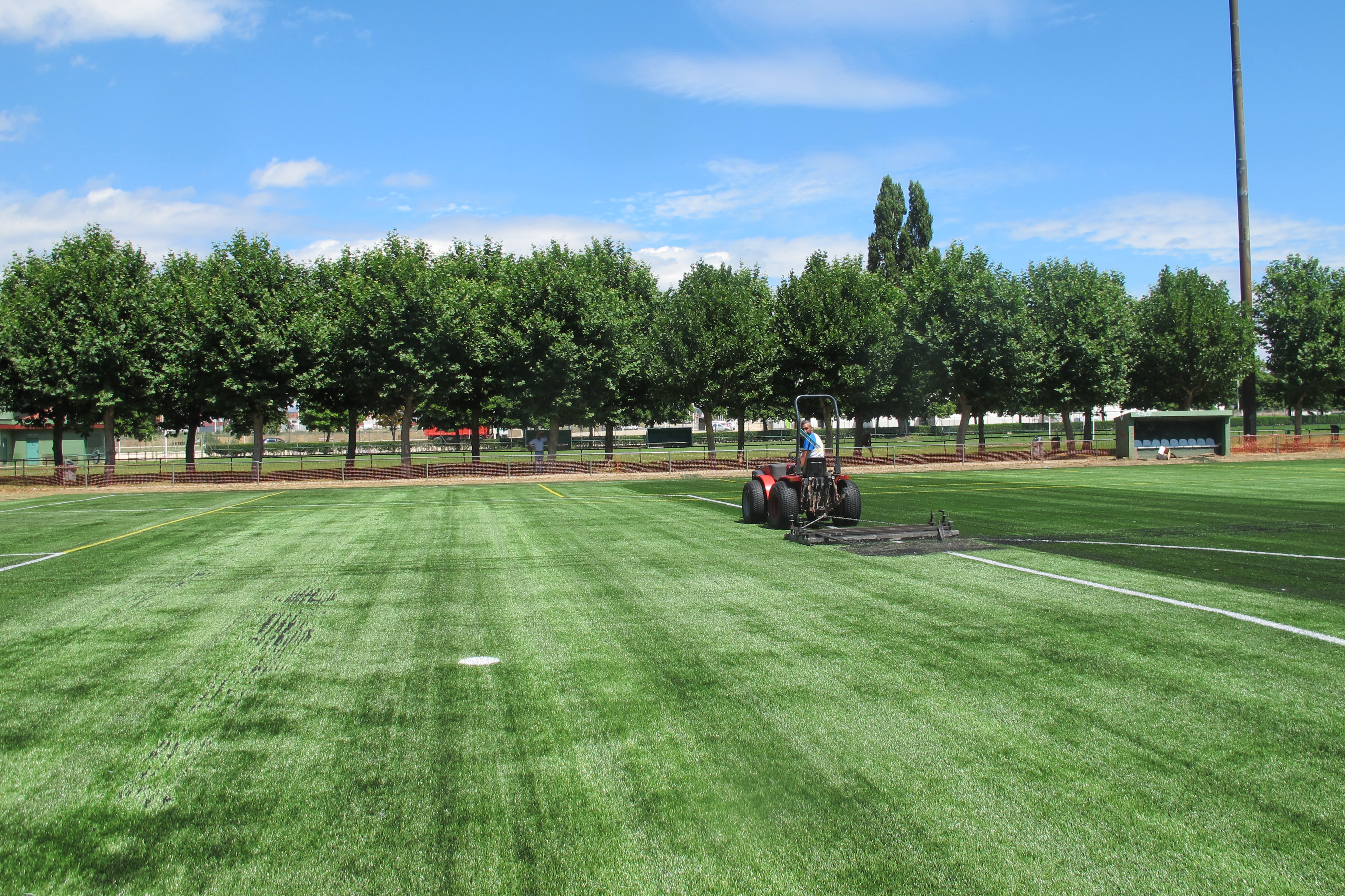 ACONDICIONAMIENTO DEL CAMPO DE FÚTBOL DEL PARQUE DE LA GRANJA (AYTO. DE LEÓN)
