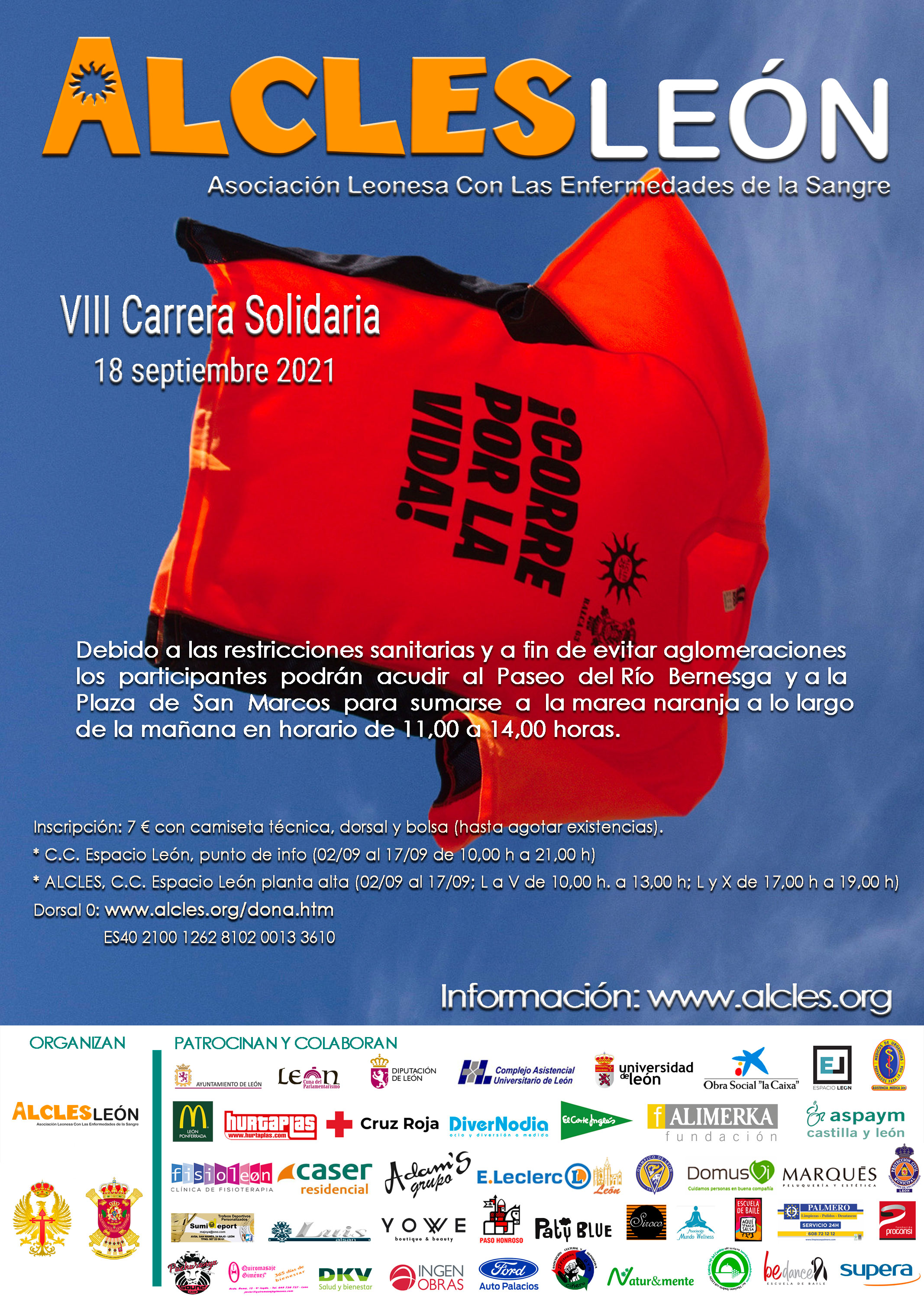 VIII CARRERA SOLIDARIA CORRE POR LA VIDA